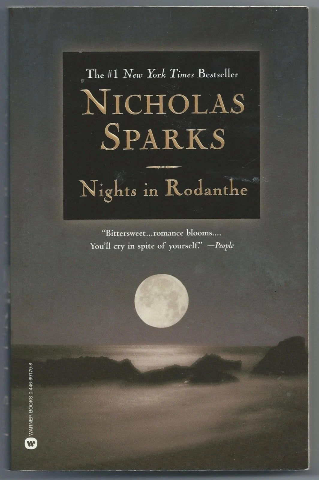 NIGHTS IN RODANTHE by Nicholas Sparks (Like New)