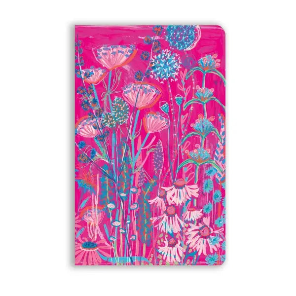 Lucy Innes Williams: Pink Garden House Soft Touch Journal
