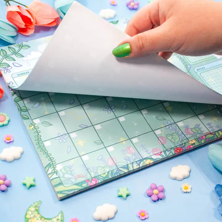 Botanical Bliss Monthly Planner Pad
