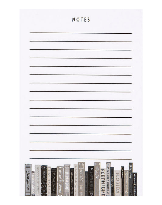 TS Poetry Books Notepad