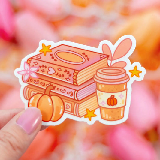 Pumpkin Cafe Book Collection Sticker