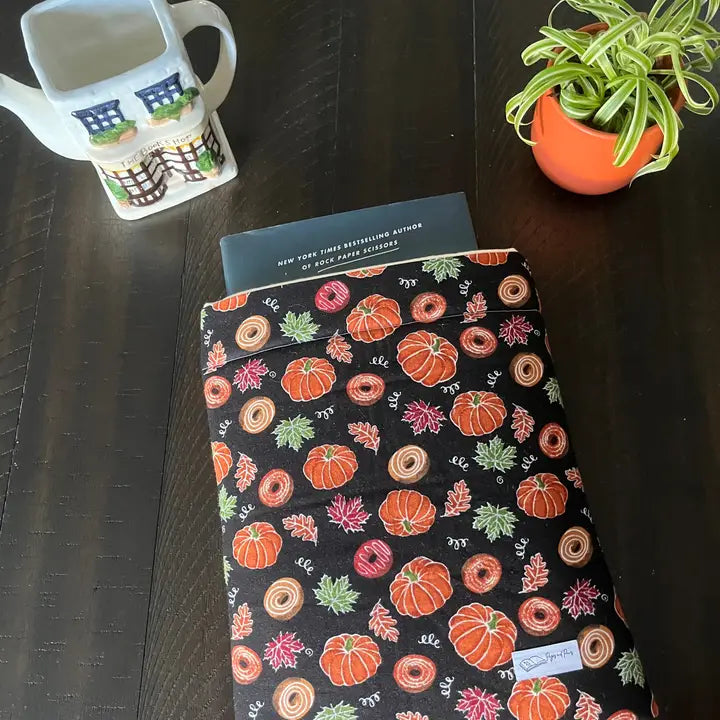Apple Cider Pumpkins Book Sleeve