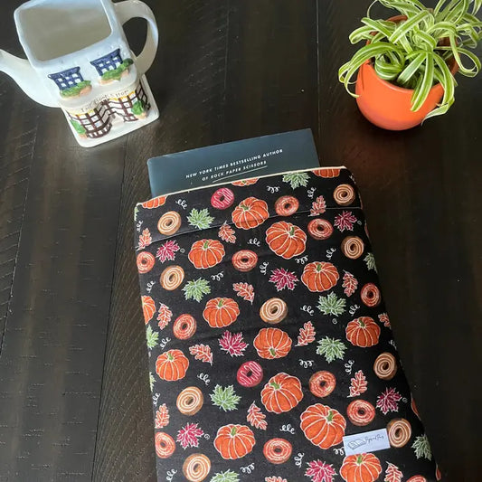 Apple Cider Pumpkins Book Sleeve