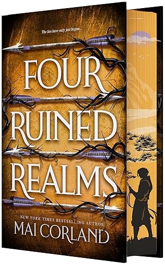 FOUR RUINED REALMS (DELUXE LIMITED EDITION) by Mai Corland (Hardcover-Like New)