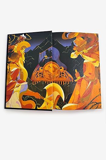 FOUR RUINED REALMS (DELUXE LIMITED EDITION) by Mai Corland (Hardcover-Like New)