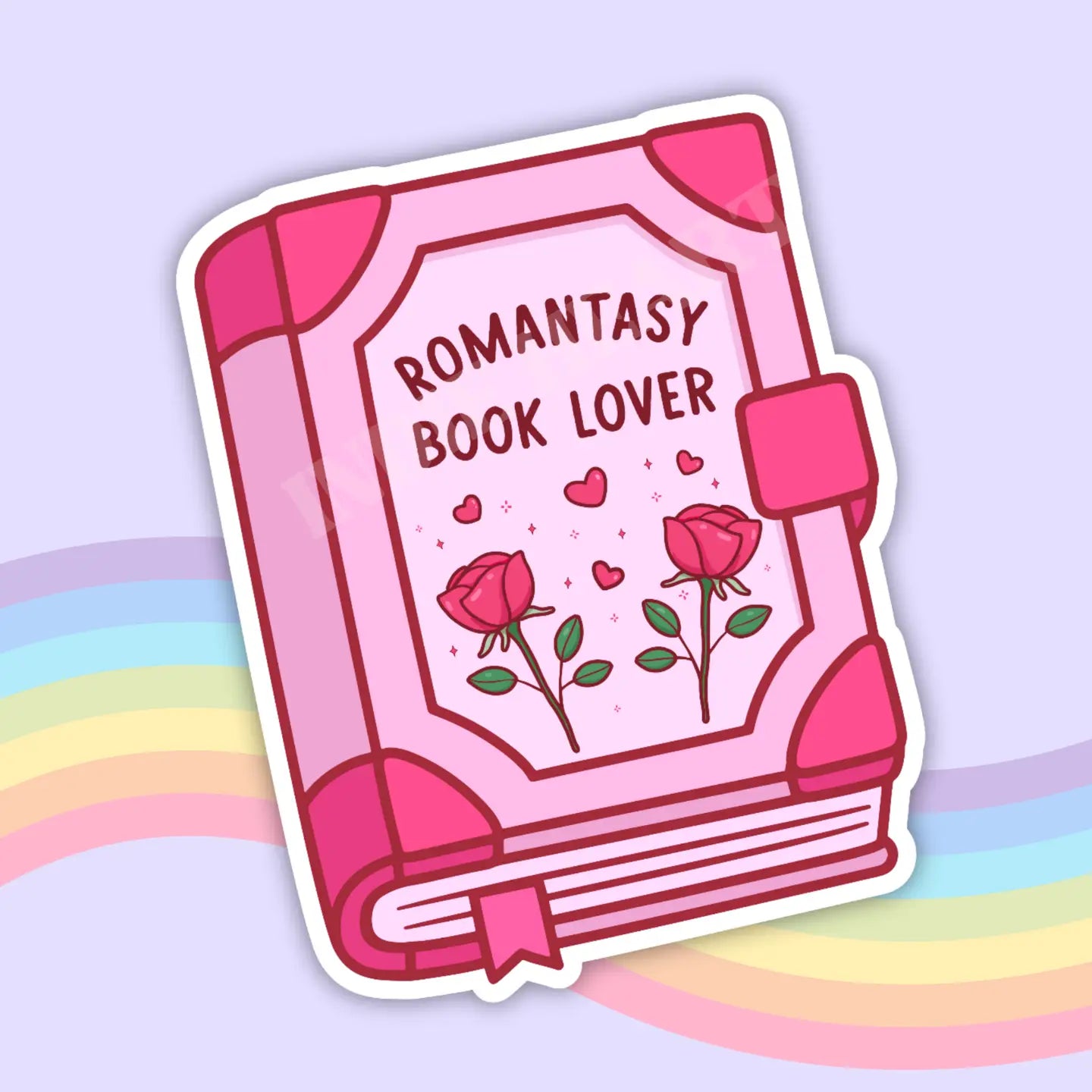 Romantasy Book Lover Sticker