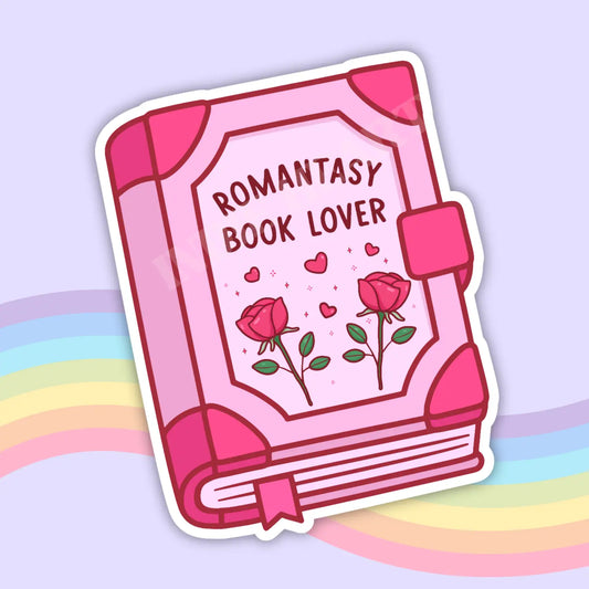 Romantasy Book Lover Sticker