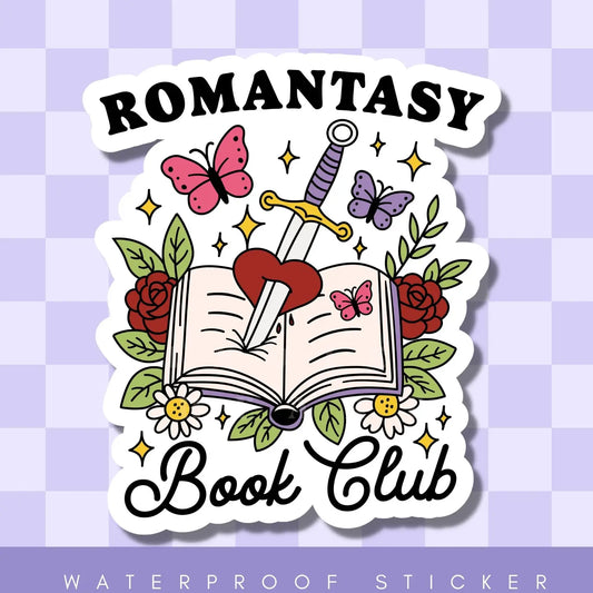 Romantasy Book Club Sticker
