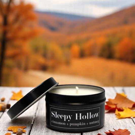 Sleepy Hollow Candle (Cinnamon/Nutmeg/Pumpkin)