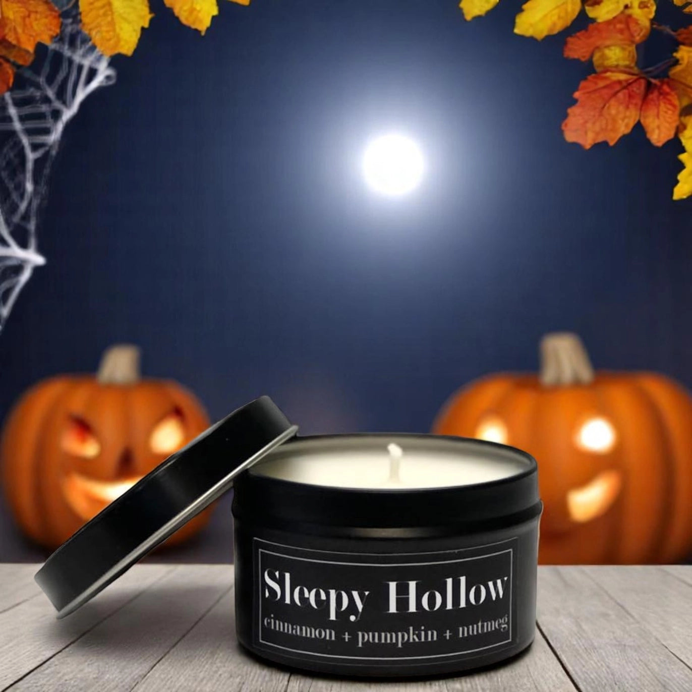 Sleepy Hollow Candle (Cinnamon/Nutmeg/Pumpkin)