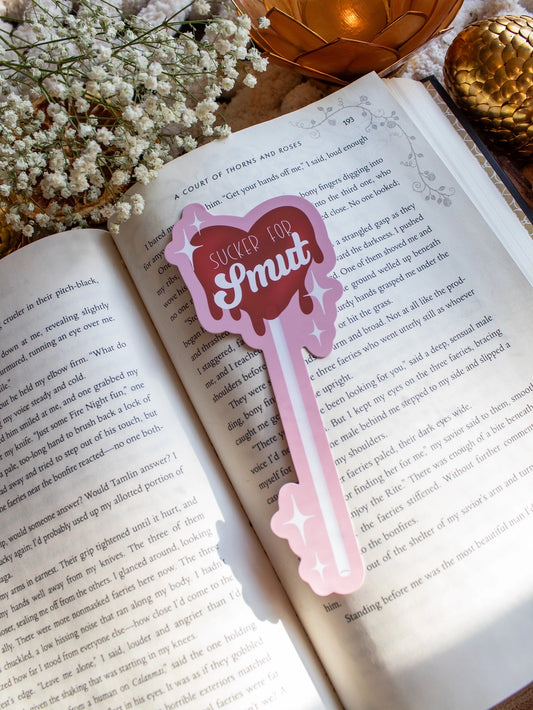 Sucker For Smut Soft Touch Bookmark