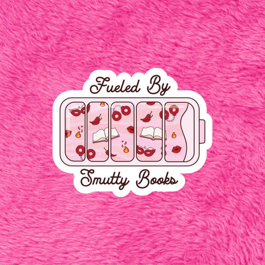 Fueled By Smutty Books: Kindle Sticker
