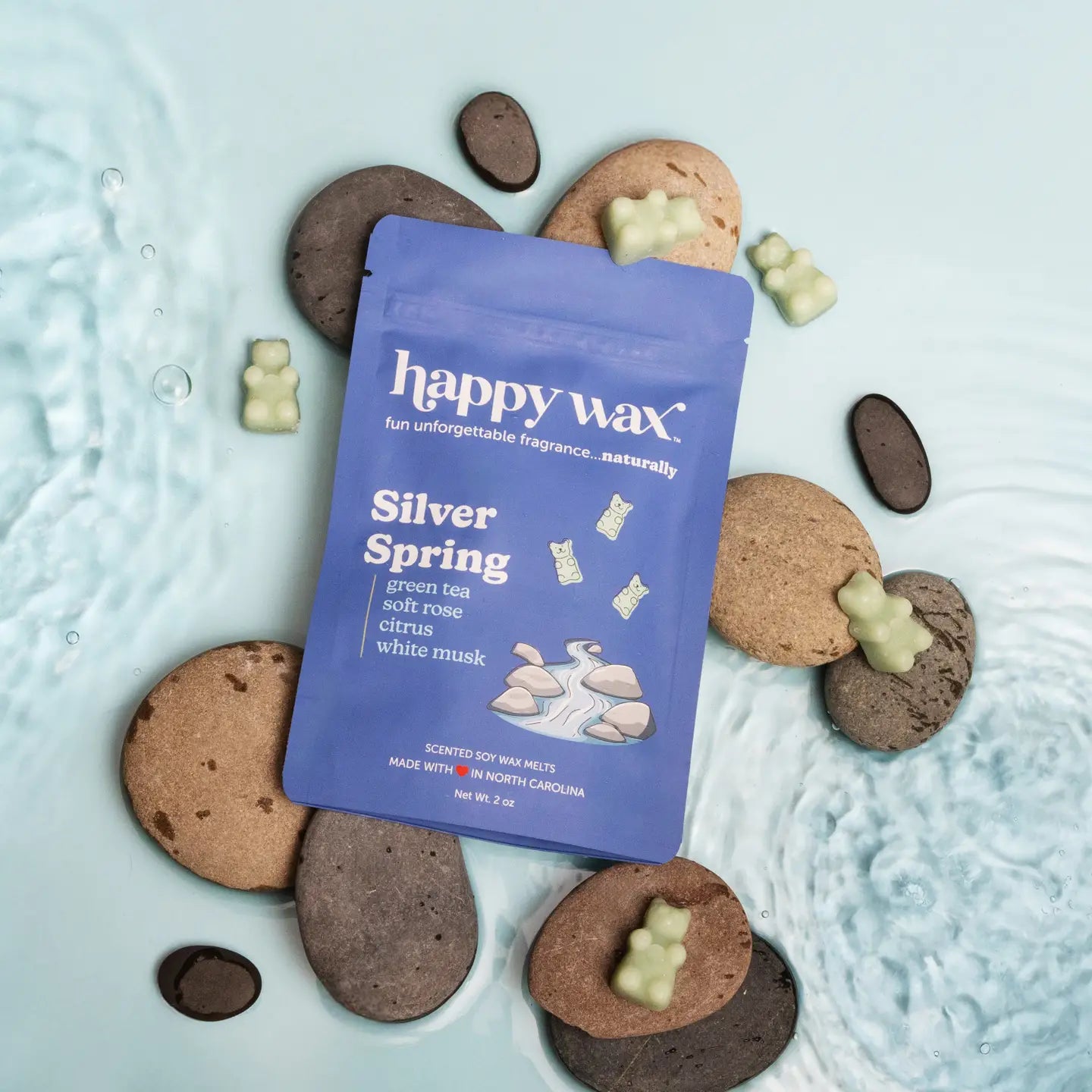 Happy Wax Silver Spring Wax Melts