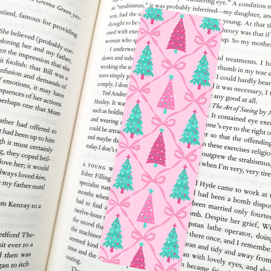Holiday Trees Bookmark