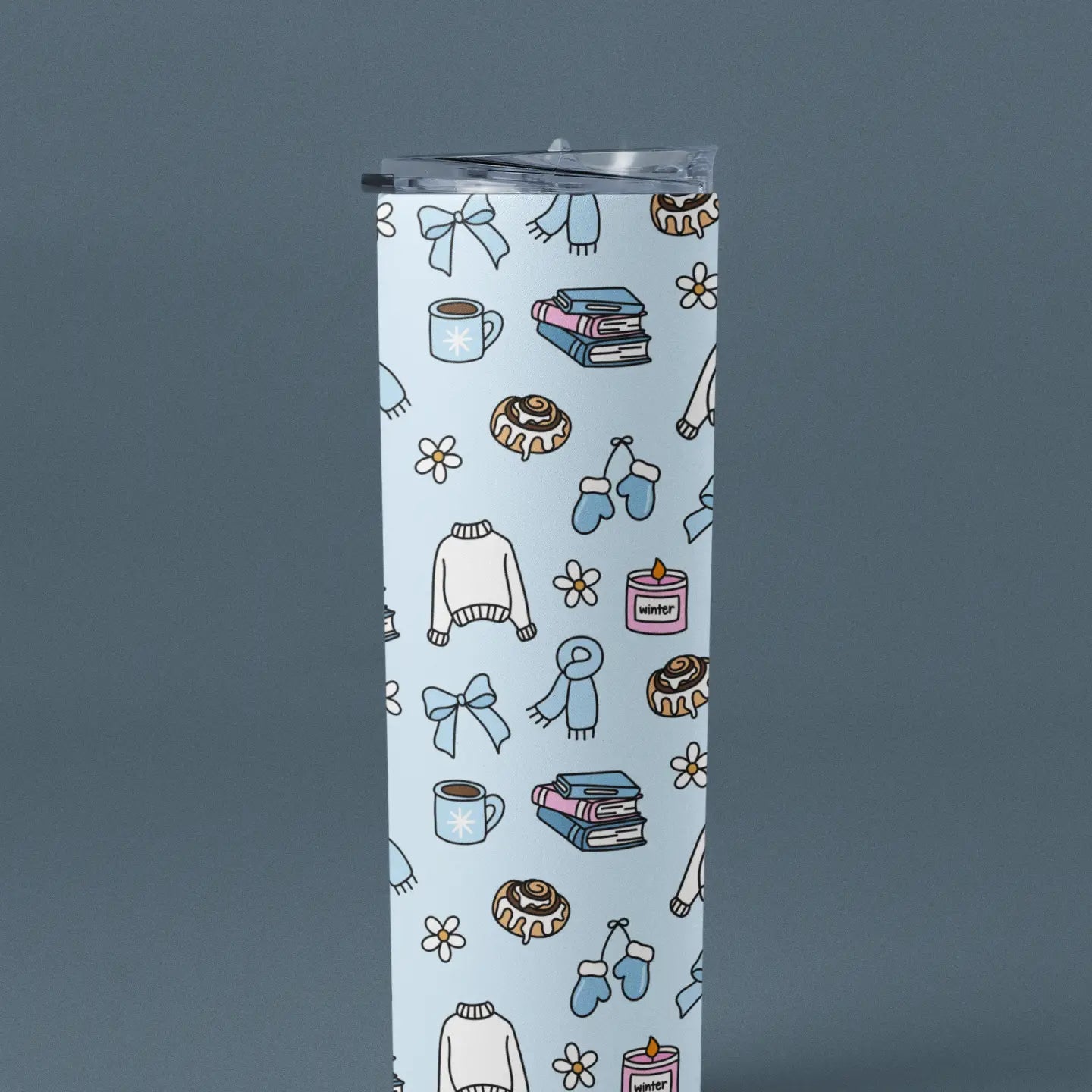 Cozy Girly Winter Tumbler