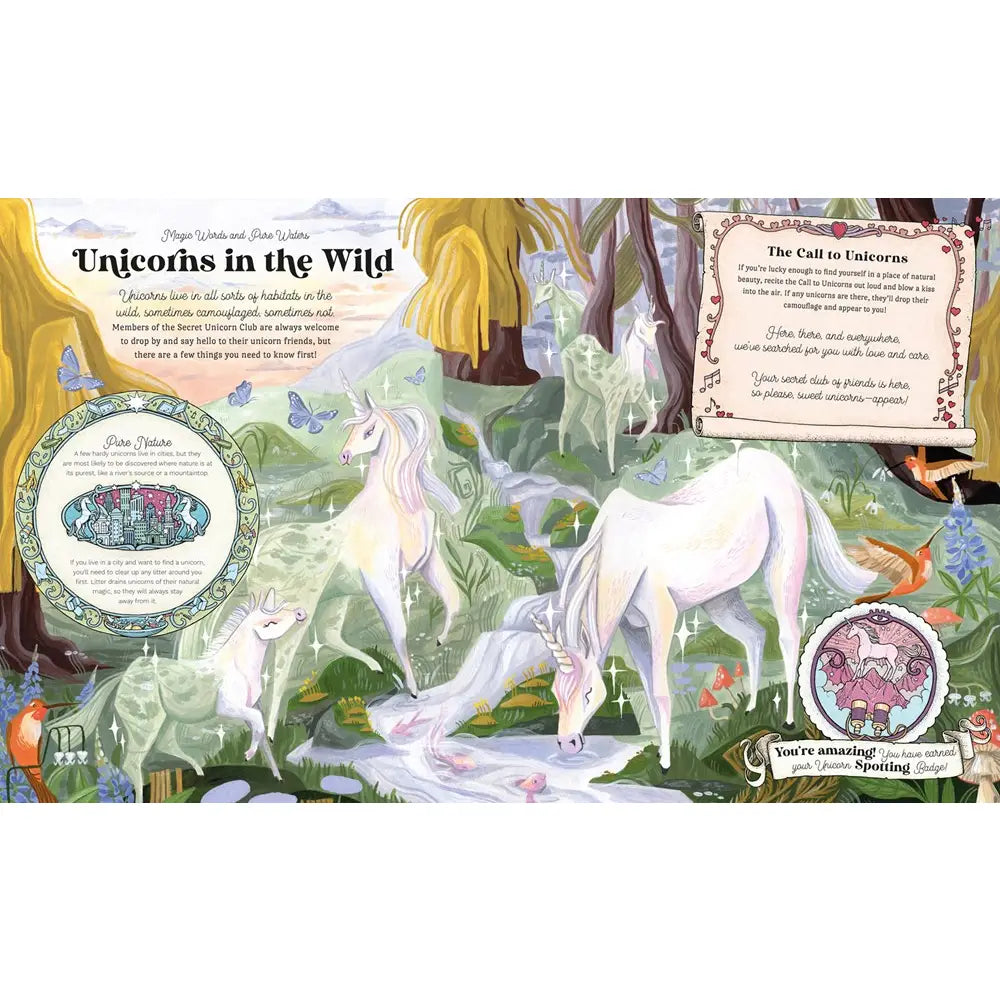 THE SECRET UNICORN CLUB by Emma Roberts, Rae Ritchie & Tomislau Tomic (Hardcover-New)